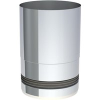 Jeremias - pellet-line Geräteanschluss mit Einzug Edelstahl unlackiert ø 100 mm von JEREMIAS