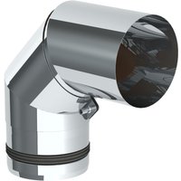 Pellet-line Winkel 90° mit Revisionsöffnung Edelstahl unlackiert - Jeremias Pellet-line Winkel 90° mit Revisionsöffnung Edelstahl unlackiert - Jeremias von JEREMIAS