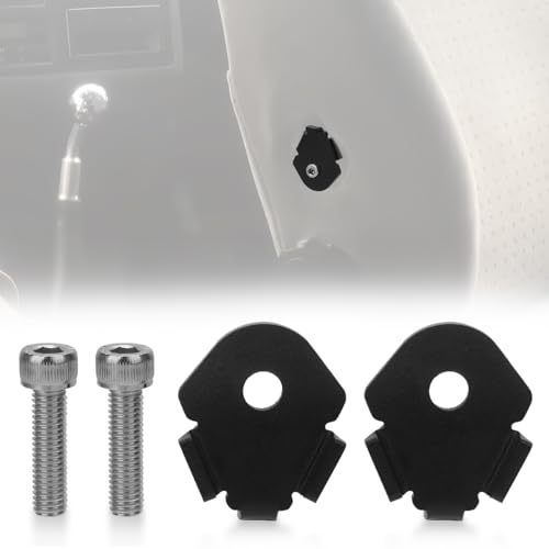 JESTOP Reparatur Satz Armlehne Sitz für VW T4, Reparatursatz Pritsche Caravelle 4 Teilig, Fahrer oder Beifahrerseite Armlehne Sitz Reparatur Teile von JESTOP