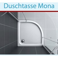 Duschtasse Mona 900x900 Tasse Dusche Jet-Line Duschwanne Duschboden weiß Badezimmer Bad von JET-LINE