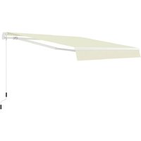 Markise Gelenkarmmarkise 3.5x2.5 m anthrazit Suncare UV-Schutz Wasserbeständig Balkon Terrasse von JET-LINE