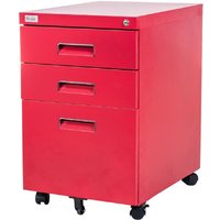 Büro Rollcontainer 3 Schubladen Haengeregistratur abschliessbar paul rot Bürocontainer Büro Rollcontainer 3 Schubladen Haengeregistratur abschliessbar paul rot Bürocontainer von JET-LINE