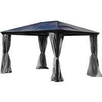 Pavillon Gartenpavillion Pergola Alu mit festem Dach Outdoor Taneo 4x3 m Pavillon Gartenpavillion Pergola Alu mit festem Dach Outdoor Taneo 4x3 m von JET-LINE