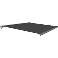 Markise Vollkassettenmarkise elektrisch 4x3m anthrazit Sunray Kassettenmarkise UV-Schutz Balkon von JET-LINE