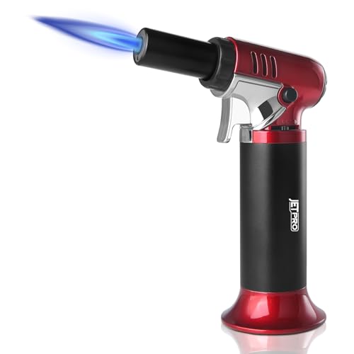 JETPRO Brenner Einhandbedienung Küche Kochbrenner mit einstellbarer Strahlflamme (Butangas nicht enthalten) von JETPRO