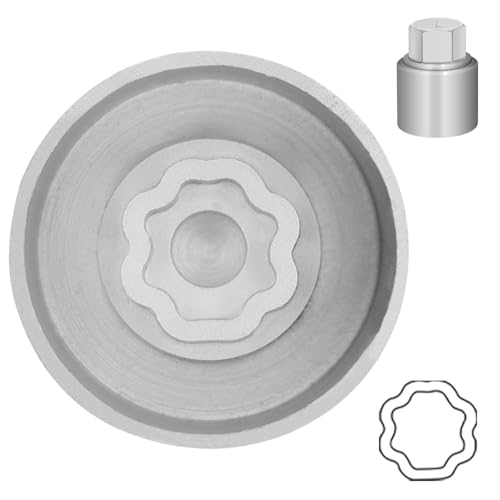 JEUCLEL Typ L Radsicherungsmutter Schlüssel kompatibel mit Land Rover Range Rover Evoque Freelander Velar, Radschloss Radmutter Adapter, Auto Anti-Diebstahl Schraube Mutter Entfernen Schlüssel JEUCLEL Typ L Radsicherungsmutter Schlüssel kompatibel mit Land Rover Range Rover Evoque Freelander Velar, Radschloss Radmutter Adapter, Auto Anti-Diebstahl Schraube Mutter Entfernen Schlüssel von JEUCLEL