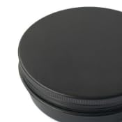 JEUIHAU Aluminiumdosen mit Schraubverschluss, rund, luftdicht, für Balsam, Gewürze, Kerzen und Bastelarbeiten, 118 ml, Schwarz, 50 Stück JEUIHAU Aluminiumdosen mit Schraubverschluss, rund, luftdicht, für Balsam, Gewürze, Kerzen und Bastelarbeiten, 118 ml, Schwarz, 50 Stück von JEUIHAU