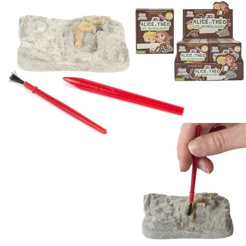JEUX 2 MOMES, EA0030, Little Archaeologist's Kit - Interactive Educational Game for Children, Fun Activities, Durable Materials, Skills Development, Brown, One Size, Assorted Design JEUX 2 MOMES, EA0030, Little Archaeologist's Kit - Interactive Educational Game for Children, Fun Activities, Durable Materials, Skills Development, Brown, One Size, Assorted Design von JEUX 2 MOMES