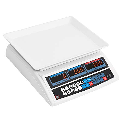 JEVX Digitale kommerzielle Waage, 40 kg, professionelle Industriewaage, mit Kabel und Batterie, hohe Präzision von 2 g, kommerzielle digitale Gewichte JEVX Digitale kommerzielle Waage, 40 kg, professionelle Industriewaage, mit Kabel und Batterie, hohe Präzision von 2 g, kommerzielle digitale Gewichte von JEVX