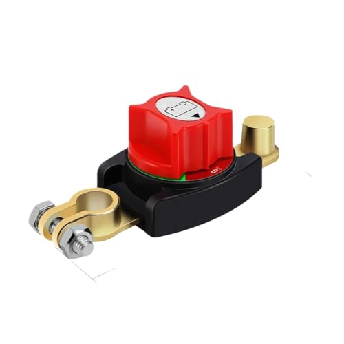 12-48V 275A Post Kill Switch Stromausschnitt Master-Trennungsisolator am Ausschalter für CAR RV Boat Marine Vehicle Compatible mit den meisten Standard-Elektrosystemen(Seite nach dem Adaptter) von JEVyhbrHw