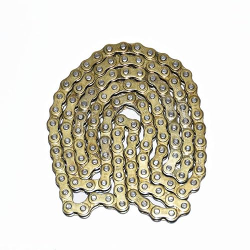 KMC 219SH Motorradkette 128 136 138 142 146 156 Links Dirt Bike Pit Bike Motocross Fahrkette, die mit verschiedenen Modellen kompatibel ist(178Links) von JEVyhbrHw
