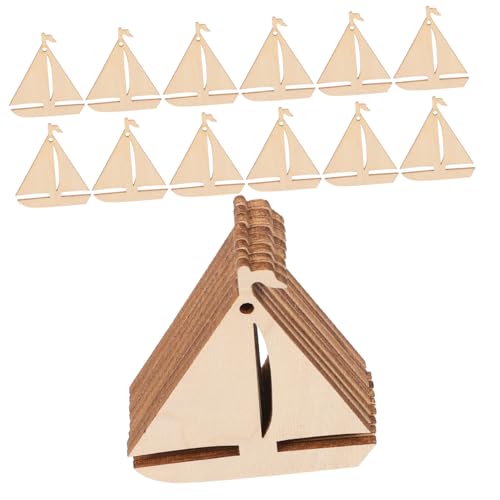JEWEDECO 50stücke Unvollendete Holz-segelboot-ausschnitte Für -projekte Natürliche Holzscheiben Zum Malen Und Basteln Für Kreative JEWEDECO 50stücke Unvollendete Holz-segelboot-ausschnitte Für -projekte Natürliche Holzscheiben Zum Malen Und Basteln Für Kreative von JEWEDECO
