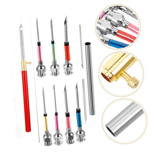 JEWEDECO Sticknadel-Set – Werkzeugset Zum Stricken Von Wolle Sticknadel-Set von JEWEDECO