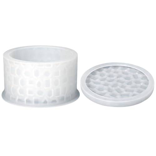 JEWEDECO 1 Satz Runde Silikonform für Aufbewahrungsbox DIY Epoxidharz Gießform für Schmuck Perlen und Handwerksprojekte Leicht zu Entformen Langlebig und Wiederverwendbar JEWEDECO 1 Satz Runde Silikonform für Aufbewahrungsbox DIY Epoxidharz Gießform für Schmuck Perlen und Handwerksprojekte Leicht zu Entformen Langlebig und Wiederverwendbar von JEWEDECO