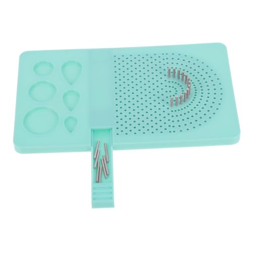 JEWEDECO 1 Set Quilling-strickbrett, Schmuckherstellungs-formwerkzeuge Für DIY-Papier-Quilling-projekte, Schälbrett Für Handgefertigtes Schnurweben, Drahtwickeln von JEWEDECO