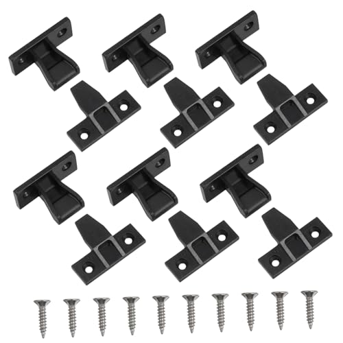 JEWEDECO 10 Stück Teiliges Möbelverbinder aus Push Eckverbindungsclips Schnelle Montage für Schrank und Kleiderschrankpaneele Verstellbare Schnellverbindung für Möbelplatten Einfache JEWEDECO 10 Stück Teiliges Möbelverbinder aus Push Eckverbindungsclips Schnelle Montage für Schrank und Kleiderschrankpaneele Verstellbare Schnellverbindung für Möbelplatten Einfache von JEWEDECO