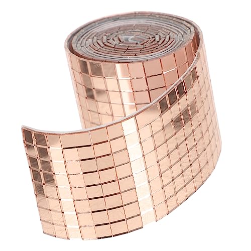 JEWEDECO 1Rolle Selbstklebende Mosaik Wandaufkleber Dekorative Mini Spiegel Fliesen für Küche Bad und Installieren JEWEDECO 1Rolle Selbstklebende Mosaik Wandaufkleber Dekorative Mini Spiegel Fliesen für Küche Bad und Installieren von JEWEDECO
