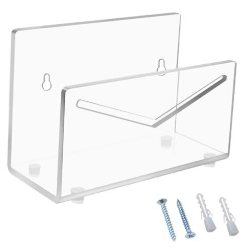 JEWEDECO 1Satz Acryl Briefablage Transparenter Schreibtisch Organizer für Büro Zuhause Eleganter Briefsortierer für Dokumente Briefe Zeitungen Vielseitig Einsetzbar von JEWEDECO