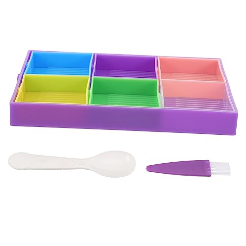 JEWEDECO 1Satz Multifunktionale Perlensortierschalen DIY Strassschalen für Schmuck Einfache Handhabung für Diamantmalerei Nagelkunst und Bastelarbeiten Gemischte Farben JEWEDECO 1Satz Multifunktionale Perlensortierschalen DIY Strassschalen für Schmuck Einfache Handhabung für Diamantmalerei Nagelkunst und Bastelarbeiten Gemischte Farben von JEWEDECO