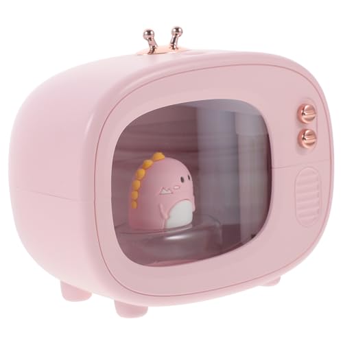 JEWEDECO 1stück Usb Luftbefeuchter Mit Nachtlicht Tragbarer Mini Befeuchter Für Auto Und Büro Cartoon Design Trockene Haut Und Allergien von JEWEDECO