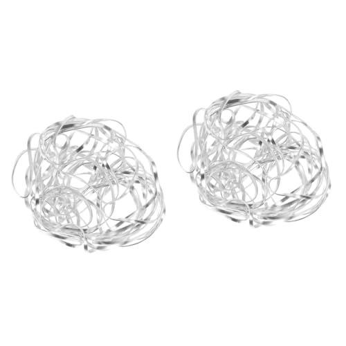 JEWEDECO 2 STK Festes Gitter Für Blumenarrangements DIY Blumenarrangement-Tool Netz Für Blumenarrangements Blumendrahthalter Fester Blumenhalter Zubehör Für Blumenvasen Aluminiumlegierung von JEWEDECO