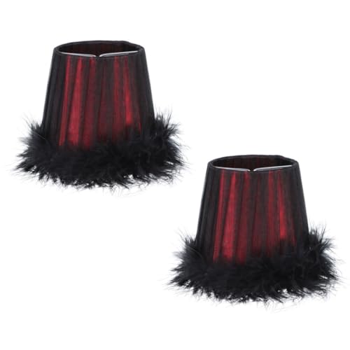 JEWEDECO 2 Stück Lampenabdeckung Wandlampenabdeckung Dekorative Lampenschirme Tischlampenschirme Lampenschirm Für Tischlampen Lampenschirme Für Tischlampe Dekorativer Lampenschirm von JEWEDECO
