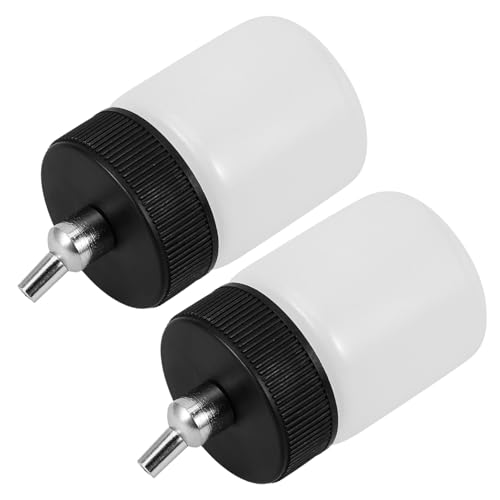 JEWEDECO 2 Stück Teiliges Airbrush Pigmentbehälter Abnehmbarer Kunststoff Farbeimer Wiederbefüllbar Präzise Sprühfunktion Vielseitig Einsetzbar für Farbwechselnde Wiederverwendbar JEWEDECO 2 Stück Teiliges Airbrush Pigmentbehälter Abnehmbarer Kunststoff Farbeimer Wiederbefüllbar Präzise Sprühfunktion Vielseitig Einsetzbar für Farbwechselnde Wiederverwendbar von JEWEDECO