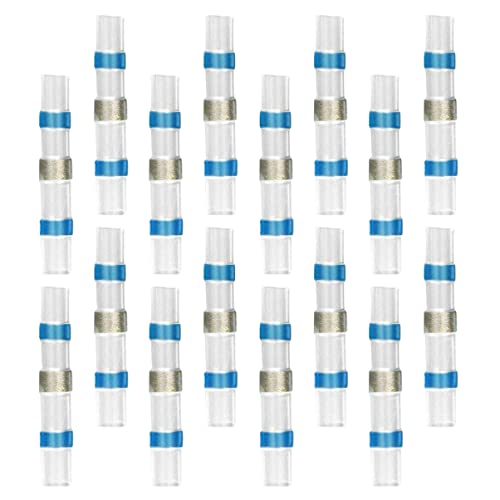 JEWEDECO 200 Stück Schrumpfverbinder Awg Kabelverbinder mit Isolierung Wasserfeste Rostfreie Verbindung für Auto und Boot Einfaches Löten und Versiegeln JEWEDECO 200 Stück Schrumpfverbinder Awg Kabelverbinder mit Isolierung Wasserfeste Rostfreie Verbindung für Auto und Boot Einfaches Löten und Versiegeln von JEWEDECO