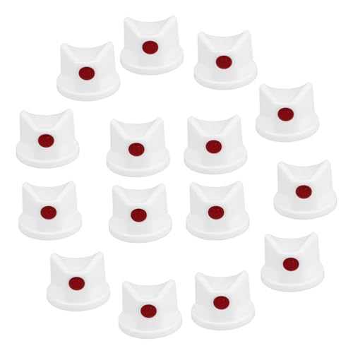 JEWEDECO 20stücke Sprühkopf Aufsatz Für Spraydosen Graffiti Spray Caps Wasserabweisend Praktische Spray Paint Tipps Für Kreativprojekte Kompatibel Mit Vielen Farben von JEWEDECO