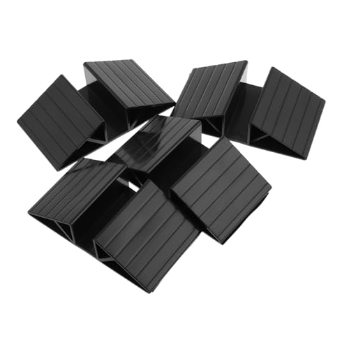 JEWEDECO 4 Stück Teiliges Dreieckige Stützfüße für Haustier und Kindertore Stabilisierung und Verstärkung für Innenräume Einfache Installation mit Klebstoffbasis Schwarz JEWEDECO 4 Stück Teiliges Dreieckige Stützfüße für Haustier und Kindertore Stabilisierung und Verstärkung für Innenräume Einfache Installation mit Klebstoffbasis Schwarz von JEWEDECO