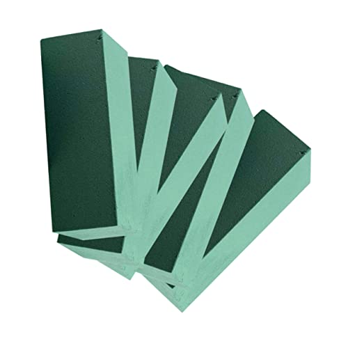 JEWEDECO 5 Stück Teiliges Set Floral Dry Foam für Kreative Blumenarrangements Hochwertiger Blumenschaum für Trockenblumen und Frischblumen für Dekoration und Floristik von JEWEDECO