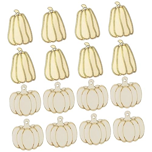 JEWEDECO 50stücke Holz Kürbis Formen Bastelmaterial Für Halloween Unvollendete Holzscheiben Mit Jute Schnur Bastelaccessoires Für Kreative Projekte Und Festdekorationen JEWEDECO 50stücke Holz Kürbis Formen Bastelmaterial Für Halloween Unvollendete Holzscheiben Mit Jute Schnur Bastelaccessoires Für Kreative Projekte Und Festdekorationen von JEWEDECO