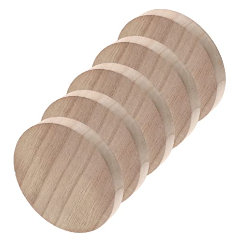 JEWEDECO 5Stücke Unvollendete Runde Holzscheiben für DIY Handwerk Glatte Oberfläche Langlebiges Holzmaterial für Bastelprojekte für Dekoration und Kunsthandwerk JEWEDECO 5Stücke Unvollendete Runde Holzscheiben für DIY Handwerk Glatte Oberfläche Langlebiges Holzmaterial für Bastelprojekte für Dekoration und Kunsthandwerk von JEWEDECO