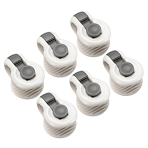 JEWEDECO 6stücke Anti-rutsch Bettlaken Clips Aus Bettdecken Fixierer Für Sichere Befestigung Von Bettwäsche Matratzen Und Tischdecken Einfach Zu Verwenden Entfernen von JEWEDECO