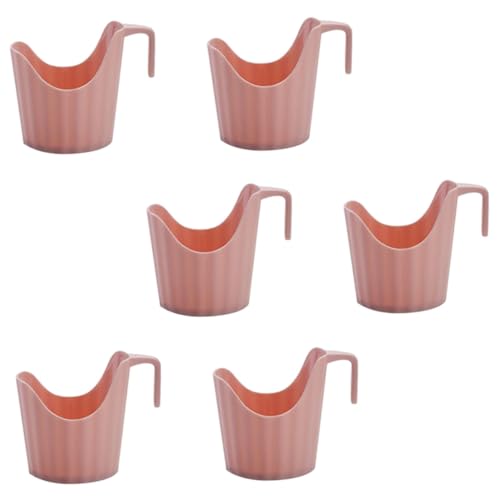 JEWEDECO 6 Stück Einweg Becherhalter aus Hitzebeständigem Material Anti-verbrühung Papierbecher Halter für Kaffee und Getränke Praktischer Haushalts Bürobecherhalter JEWEDECO 6 Stück Einweg Becherhalter aus Hitzebeständigem Material Anti-verbrühung Papierbecher Halter für Kaffee und Getränke Praktischer Haushalts Bürobecherhalter von JEWEDECO