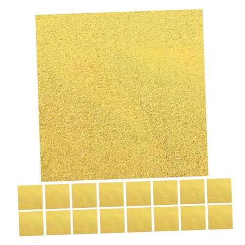 JEWEDECO 600 Stück Goldene Aluminiumfolie Schokoladenpapier Lebensmittelecht Süßigkeiten Verpackung Kraftfolie Für Pralinen Candy Wrappers JEWEDECO 600 Stück Goldene Aluminiumfolie Schokoladenpapier Lebensmittelecht Süßigkeiten Verpackung Kraftfolie Für Pralinen Candy Wrappers von JEWEDECO