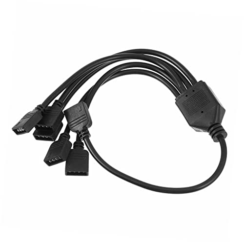 JEWEDECO Argb Led Splitterkabel 5-Wege 4pin Fürpc RGB Lüfter Und Led Streifen 12v Verlängerungsstecker Installieren Hohe Zuverlässigkeit Für Computerzubehör JEWEDECO Argb Led Splitterkabel 5-Wege 4pin Fürpc RGB Lüfter Und Led Streifen 12v Verlängerungsstecker Installieren Hohe Zuverlässigkeit Für Computerzubehör von JEWEDECO
