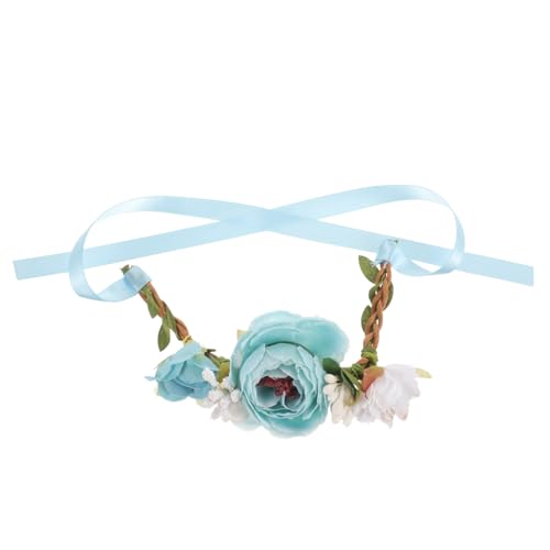 JEWEDECO Delikater Leichter Haustier halskragen mit Blauer Blumenverzierung Hautfreundliches Stoffmaterial Komfortabel für Katzen und Kleine Hunde Modisches Accessoire für Alltag und JEWEDECO Delikater Leichter Haustier halskragen mit Blauer Blumenverzierung Hautfreundliches Stoffmaterial Komfortabel für Katzen und Kleine Hunde Modisches Accessoire für Alltag und von JEWEDECO