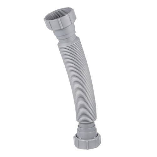 JEWEDECO Doppelköpfiges Abflussrohr für Küchenspüle Flexible Gewellte Drainage Verbindung mit Hoher Temperaturbeständigkeit und Einfacher Anpassung für Verschiedene Umgebungen JEWEDECO Doppelköpfiges Abflussrohr für Küchenspüle Flexible Gewellte Drainage Verbindung mit Hoher Temperaturbeständigkeit und Einfacher Anpassung für Verschiedene Umgebungen von JEWEDECO