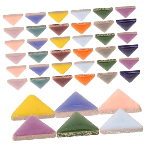 JEWEDECO Dreieckige Keramik mosaiksteine Bunte DIY Mosaikfliesen Kleine Bastelsteine Für Handwerk Dekoration Blumentöpfe Schmuck Herstellung JEWEDECO Dreieckige Keramik mosaiksteine Bunte DIY Mosaikfliesen Kleine Bastelsteine Für Handwerk Dekoration Blumentöpfe Schmuck Herstellung von JEWEDECO
