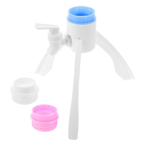 JEWEDECO Dreieckiger Wasserflaschenhalter aus Stabiler Getränkehalter für Tisch wasserspender Platzsparend Werkzeugfrei Montierbar Geeignet für Wasserkanister und Gallonen von JEWEDECO