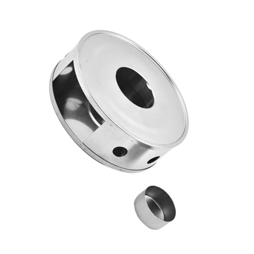 JEWEDECO Edelstahl Teekannenwärmer mit Hohlraumdesign für Bessere Luftzirkulation Vielseitig als Teestövchen Milch Speisewärmer Geeignet Hitzebeständig für Büro Wohnzimmer und Teestuben JEWEDECO Edelstahl Teekannenwärmer mit Hohlraumdesign für Bessere Luftzirkulation Vielseitig als Teestövchen Milch Speisewärmer Geeignet Hitzebeständig für Büro Wohnzimmer und Teestuben von JEWEDECO