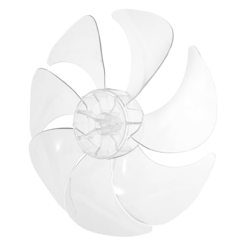 JEWEDECO Ersatz Lüfterflügel Kunststoff Standventilator und Tischventilator Einfache Montage Leistungsstarke Luftzirkulation für Sommerliche Kühlung Geeignet von JEWEDECO