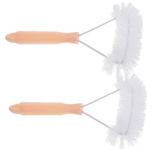 JEWEDECO Fliegengitter-reinigungsbürsten-Set 2 Stück Fliegengitterbürste Abzieher Fliegengitter-reinigungswerkzeug Zum Fensterwaschen von JEWEDECO
