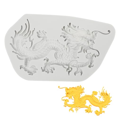 JEWEDECO Silikon Drachenform Diy Schokolade Fondant Herstellung Party Süßigkeiten Backformen Schokoladenformen JEWEDECO Silikon Drachenform Diy Schokolade Fondant Herstellung Party Süßigkeiten Backformen Schokoladenformen von JEWEDECO