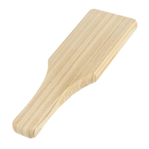 JEWEDECO Hölzernes Paddel Werkzeug für Keramikprojekte Kleine Holzplatte zum Modellieren und Formen von Leicht zu Reinigen und Praktisch für DIY Kreativität von JEWEDECO