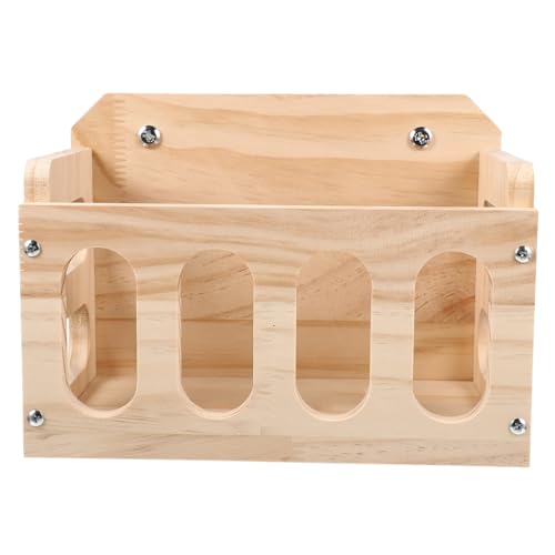 JEWEDECO Holz Futterstation für Kaninchen mit Aufbewahrungsfach Langlebiger Klappbarer Heuraufe zur Futteraufbewahrung und Minimierung von Abfall Geeignet für Alfalfa und Gras Hygienisch JEWEDECO Holz Futterstation für Kaninchen mit Aufbewahrungsfach Langlebiger Klappbarer Heuraufe zur Futteraufbewahrung und Minimierung von Abfall Geeignet für Alfalfa und Gras Hygienisch von JEWEDECO