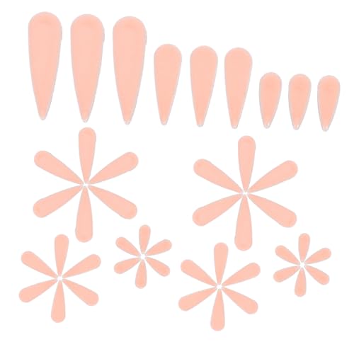 JEWEDECO Keramik Mosaikfliesen Rosa Tropfen Blütenblatt Form Glatt DIY Basteln Kunsthandwerk Wohnkultur Dekorationsstücke von JEWEDECO