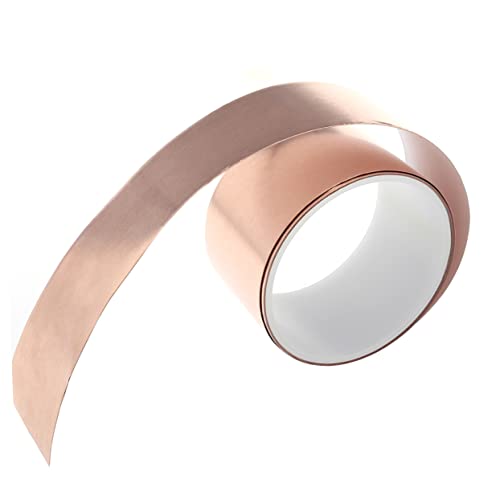 JEWEDECO 1,8 M Kupferfolienband Mit Leitfähigem Klebstoff Für Emi-abschirmung Elektronik Und Gitarrenhohlräumen JEWEDECO 1,8 M Kupferfolienband Mit Leitfähigem Klebstoff Für Emi-abschirmung Elektronik Und Gitarrenhohlräumen von JEWEDECO