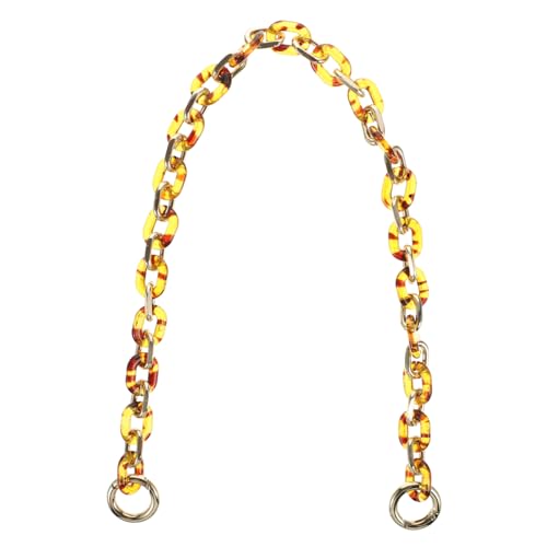 JEWEDECO Langlebige Resin handtaschenkette mit Leopardenmuster Modischer Schulterriemen Ersatz für Damenhandtaschen Abnehmbare Acryltaschenkette für Umhängetaschen und Clutches JEWEDECO Langlebige Resin handtaschenkette mit Leopardenmuster Modischer Schulterriemen Ersatz für Damenhandtaschen Abnehmbare Acryltaschenkette für Umhängetaschen und Clutches von JEWEDECO